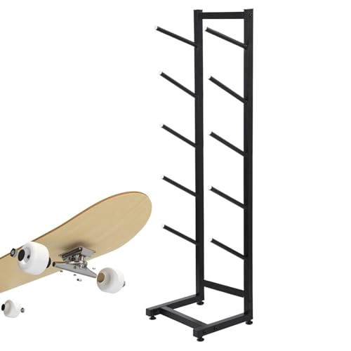 Rangement autoportant pour skis et organisateur de snowboard peu encombrant