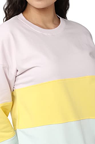 Image of Van Heusen Women Poly Cotton Crew Neck Sweatshirt