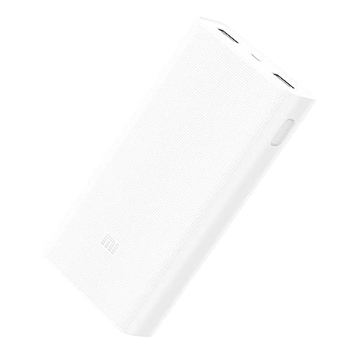 Carregador Portatil Xiaomi 20000mah - Branco