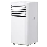 LEADZM Climatiseur Mobile Portable, Climatiseur d'Air Mobile 12000BTU，Contrôle Wi-Fi Intelligent,3-en-1 Déshumidificateur, Ventilateur, Minuterie 24h