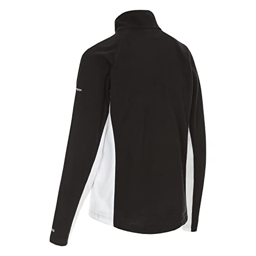 Trespass Apres, Micropile Donna, Nero/Rosa, XXL