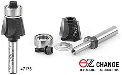 Miniatura 3 de Amana Tool - 47178 Conjunto de cortador cónico de 10 con punta de carburo (reemplaza a Ocemco #TA-151