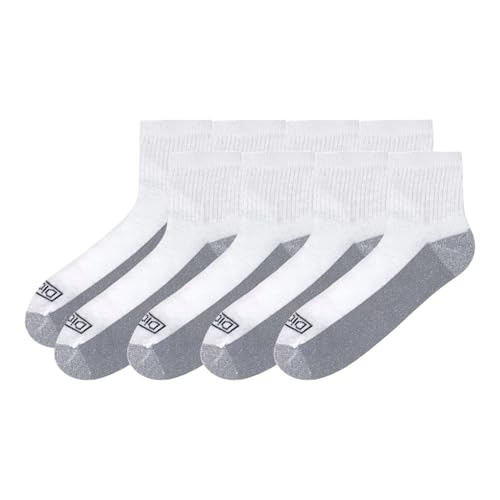 Chaussettes de travail Dickies lot de 8 paires blanches rembourrées pour homme
