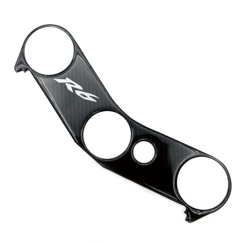 Protection de réservoir moto carbone pour té de fourche Yamaha R6