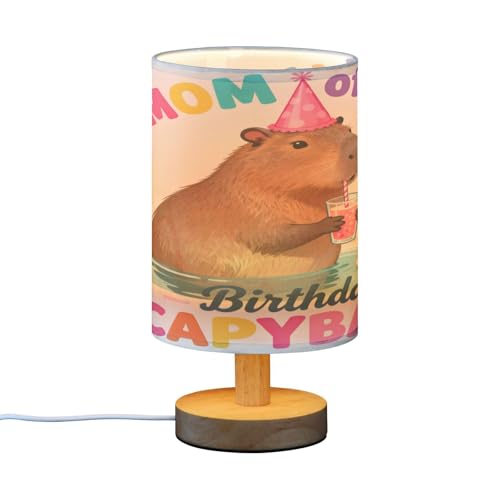 Lámpara de mesa Cartoon Capybaras para dormitorio miniatura 2