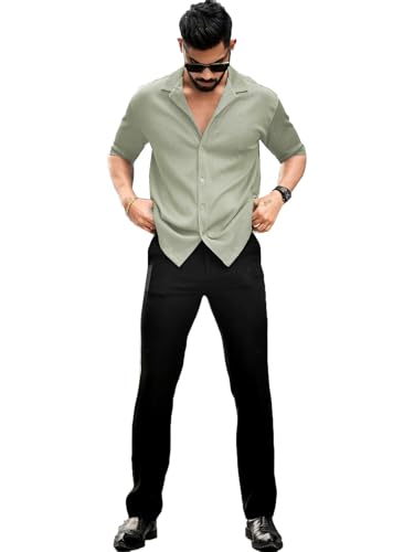 Image of Men's Drop Shoulder Collar Neck Shirt