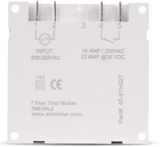 Sinotimer TM618N-2 Wiring Diagram