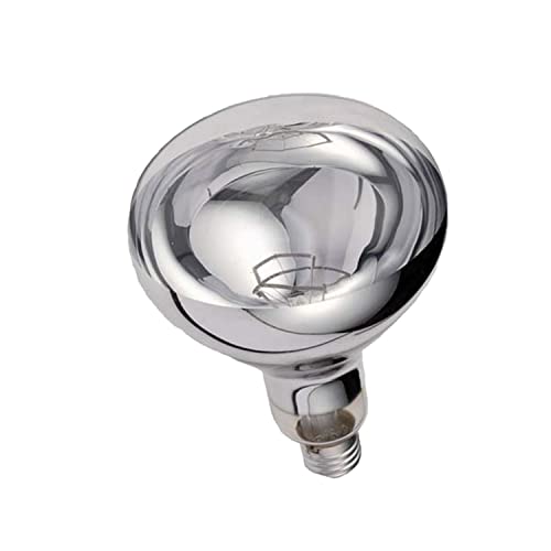 Kouwo Heat Lamp Bulb 250 Watts Infrared White Light For Food Service (Dia125X165Mm(L)) #TOP2