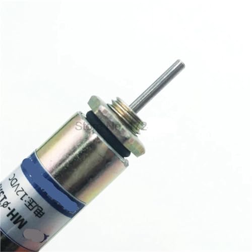 Électroaimant tubulaire 12V 13X30TL type push-pull avec course de 5mm - 6