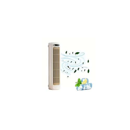 Tragbare Mini- Klimaanlage, mobiles Klimagerät, wiederaufladbarer Ventilator, tragbar, 3 Geschwindigkeitsstufen, tragbar, tragbar, wiederaufladbar über USB, für Schlafzimmer, Büro, Zuhause (