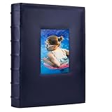 Vienrose Photo Album 4x6 300 Photos with Memo Area Leather Cover Large Capacity Slip-in Pictures...