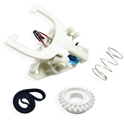 Ninayu Upgraded WH03X30517 Washer Shift Actuator & WH01X27538 Washer Drive Belt & WH05X24185 Washer Clutch & WH01X24434 Spring Compatible with GE Hot-point Washer Clutch and Mode Shifter Actuator
