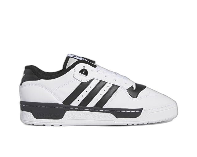 Image of adidas Originals Men Leather Rivalry Low, Casual Shoes, White, UK-12