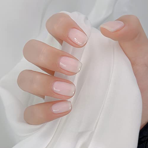 Megior Milky White Gel Nail Polish 15Ml Jelly Gel Polish Translucent Nail Soak Off Uv Nail Polish Neutral Nail Polish Gel For Nail Art Manicure At Home 0.5 Oz #TOP2