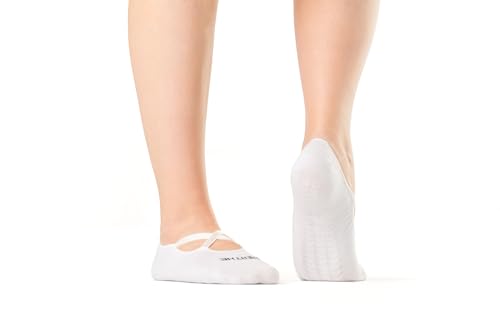 Image of Pilates Socks for Women, Non-Slip Grip Yoga Socks with Grips for Barre, Studio & Home Workouts