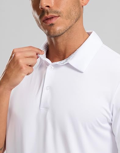 G Gradual Golf Shirts Short Sleeve Quick Dry Performance Moisture Wicking Collared Heather Polo Casual Athletic Business4