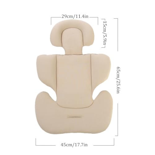 Insert de siège auto bébé pour le support de tête et corps du nouveau-né