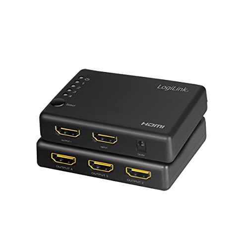 2direct GmbH LogiLink HD0036 - HDMI splitter, 1x4 port, 4K/30 Hz, slim - Image 3