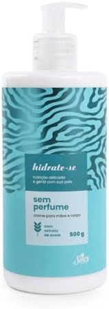 Creme Hidratante Sem Perfume Corporal 500g Siles