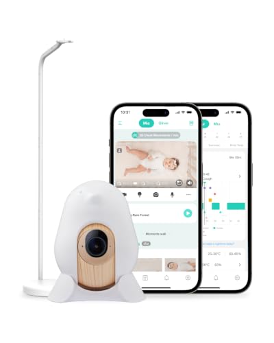 CüboAi CuboAi New Model Smart Baby Monitor 3: Sleep Safety Alerts...