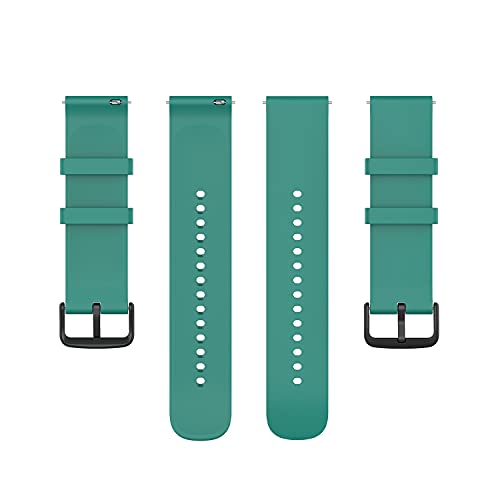 Tyogeephy Compatible with Silicone 20MM Band Replacement Quick Release Watch Straps Amazfit GTS/GTS2/ GTS 3/GTS 2e/GTS 2 mini/Bip U Pro/Bip/Bip Lite/Bip S/Bip S lite/Bip U - Image 3