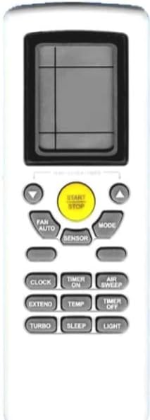 Replacement Remote Control for This Friedrich Air Conditioner Models (Fahrenheit Display) for use with Your AC (A/C) - Only Order if Your Old Remote is Identical.