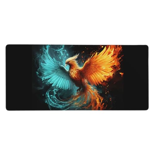 Tapis de souris de jeu antidérapant aux bords cousus pour ordinateur