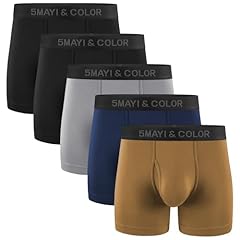 A4: 5 Pack Cotton Boxer Briefs