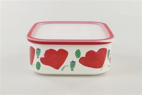Tupperware Quadro Vorratsdose 4,6 L – Hellblau-weiß Mit Tiermotiv | Luftdicht, Spülmaschinenfest & Stapelbar
