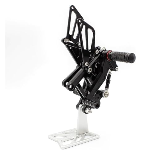 Repose-pieds moto CNC en alu pour CBR 150 125 noir de 2011 à 2017