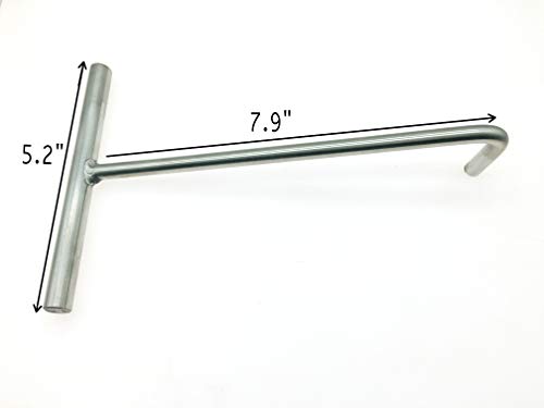 Heavy-Duty 304 Stainless Steel Manhole Cover Hook T Hook Pull Hook Llift Hooks