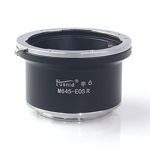 M645-マミヤ645M645レンズからキヤノンEOSR R5 R6 EOS REFマウントフルフレームカメラ用EOSRアダプターリング