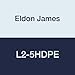 Eldon James L2-5HDPE High Density Polyethylene Threaded Elbow, 1/8-27 NPT Thread to 5/16" Barb (Pack of 10)