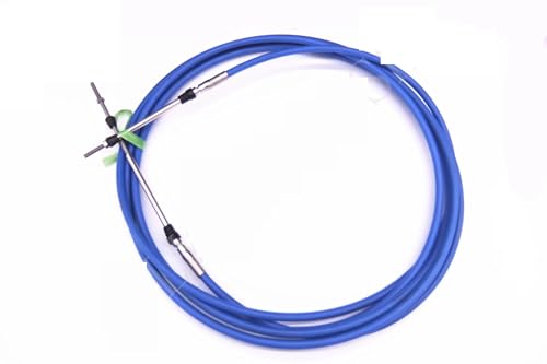 Câble d'accélérateur ABA-24-GY 24FT bleu pour système de direction de bateau Yamaha