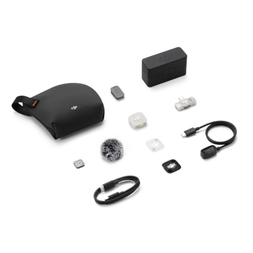 Image of DJI Mic Mini 2S (1TX + 1RX Mobile + Case), AI Noise Reduction