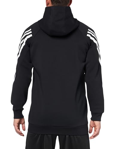 adidas Men's Future Icon 3 Stripes Full-Zip Hoodie2