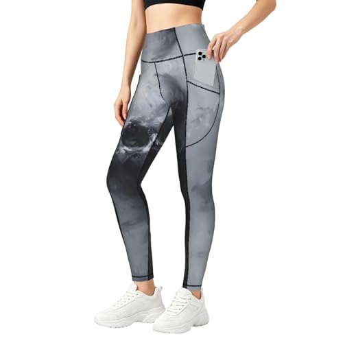 Leggings de calavera elásticos que solucionan la falta de bolsillos