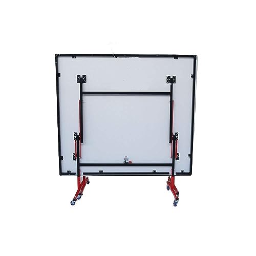 Image of ‎Mini Table Tennis w /Both Side Laminated & Wheels w /Lock (TT Net + 2 TT Racket & 2 Balls) (Mini Table)