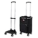 Faltbarer Trolley mit rädern, thermischer und wasserdichter Trolley | Einkaufswagen mit 4 Rädern von 40 l/30 kg | kompaktes 2-in-1-Design - Einkaufstrolley oder tragbarer Kühlschrank