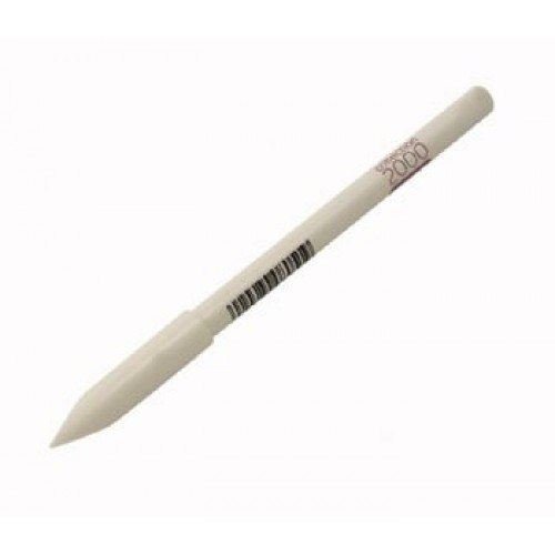 Collection 2000 Nail White Pencil with Cuticle Paring Cap - One Size