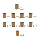 10Pcs Oil Filters 73500049 Compatible with Fiat 500 C Abarth Bravo Grande Punto Doblo Linea Panda