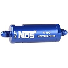 NOS 4An, Hi-Flo Nitrous Filter, Blue