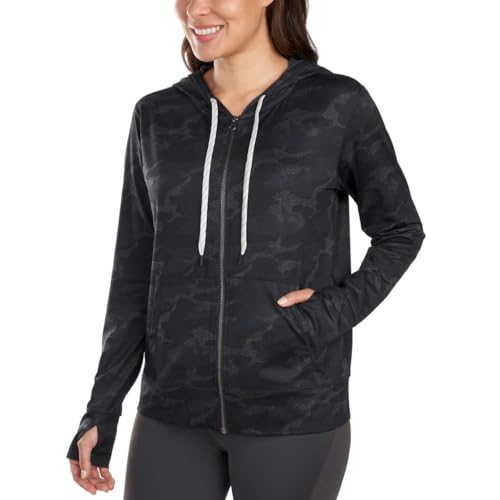 KIRKLAND Signature Women's Lightweight Full Zip Hooded Jacket2