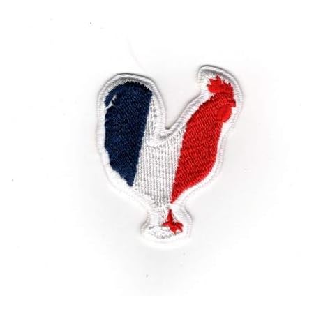 Ecusson blason sport - Coq français - Au Liseron