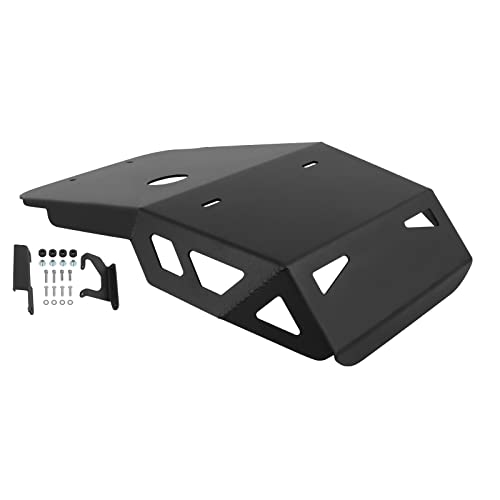 Image of BAIONE Worldmotop Chassis Engine Skid Plate Compatible with BMW F750GS F850GS 2022 Up Motorcycle Skidplate Protective Frame Guard Cover (Black)