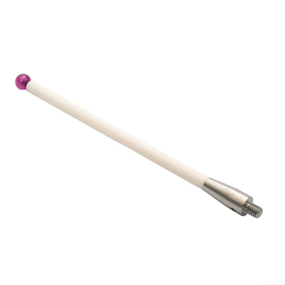 CMM Touch Probe Stylus, A-5000-3712 Punta de sonda CNC con bola de 6 mm, para inspección y medición de metalurgia, para máquinas de medición por coordenadas, vástago de 100 mm de longitud