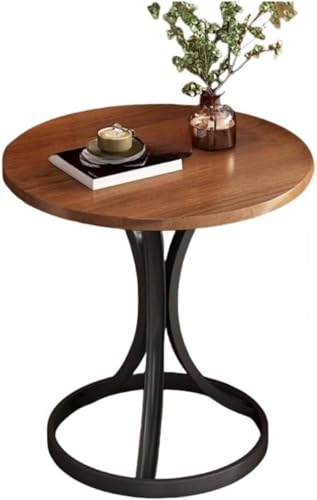 YinFENG コーヒーテーブル サイドテーブル 大理石 ゴールド脚 ベッド横 ナイトテーブル 小さめ 北欧 組み立て製品 丸型 ベッドサイドテーブル ソファサイド 丸 一人暮らし 食卓 カフェ 可愛い 円形 寝室 リビング (A)