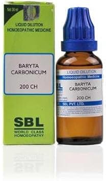 Baryta Carbonica 200 Líquido 30 ml da SBL - Eficácia em Cada Gota