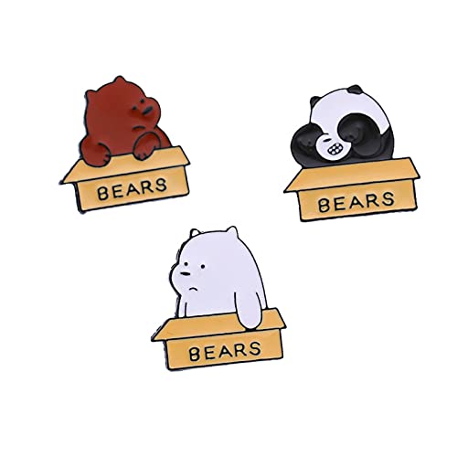 Image of Cute Enamel Pins Cartoon Lapel Pin Brooch Badge for Backpack Jackets Funny Tiger Pins for Gift Anime Enamel Pin for Clothing Hat Decoration