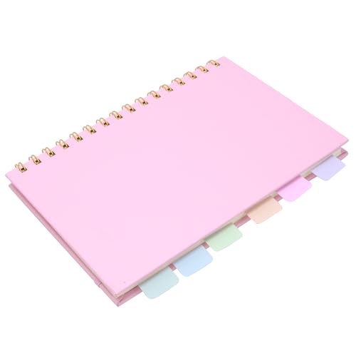 Journal notebook spiral A5 cuaderno tapa dura con hojas rayadas para material escolar de mujer 3